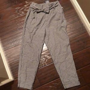 Never before worn gingham pants